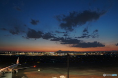 空港夜景
