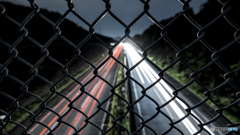 highway & chain link fence