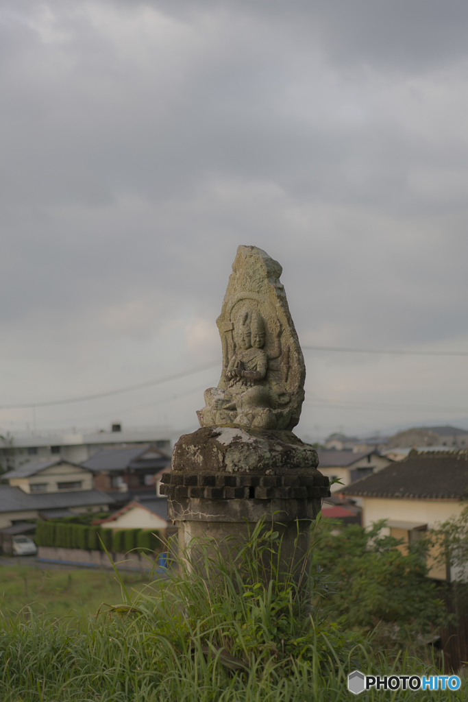 佐賀　嘉瀬川河川敷の像