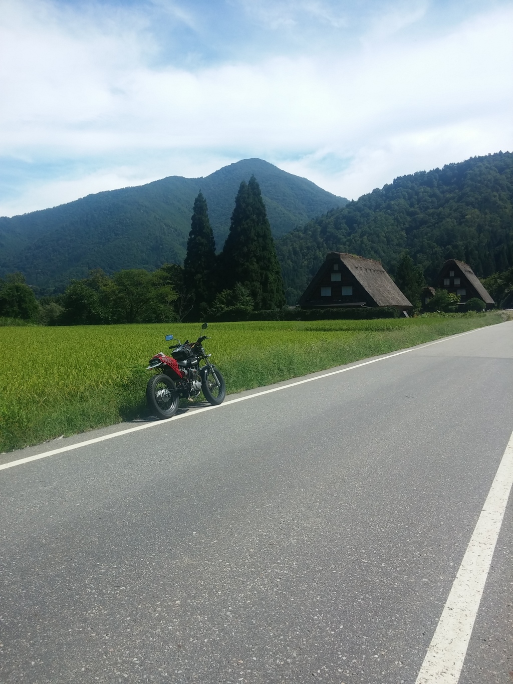 FTR と合掌造り