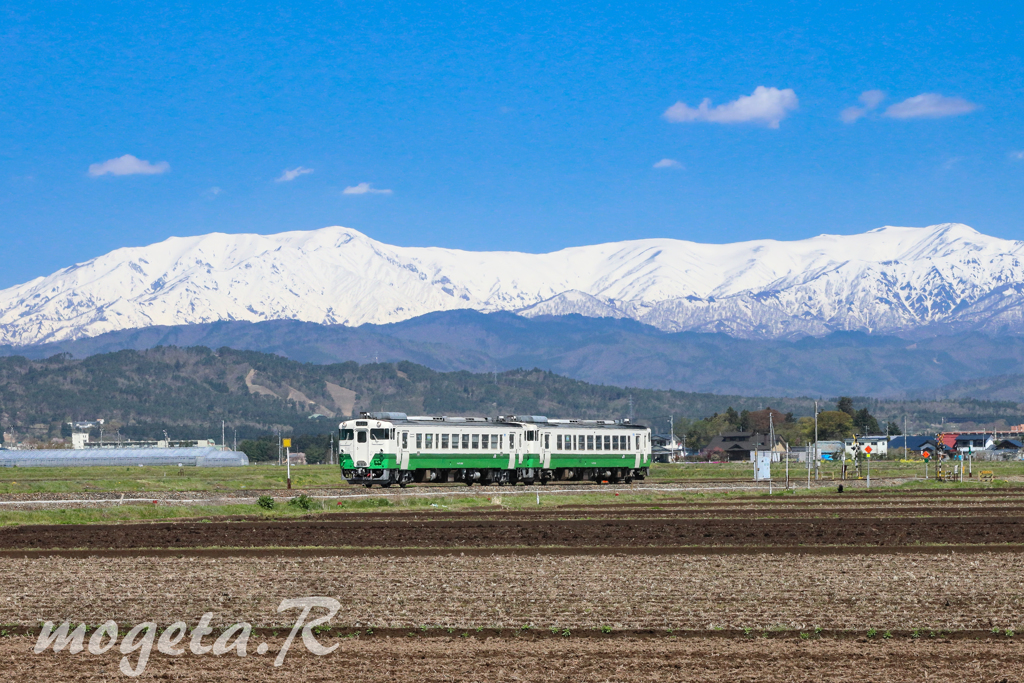 白い山