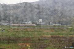 雨の養老鉄道