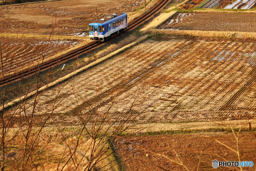 早春の明智鉄道