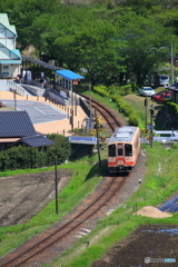 明知鉄道・山岡駅