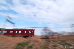 広角流し撮り