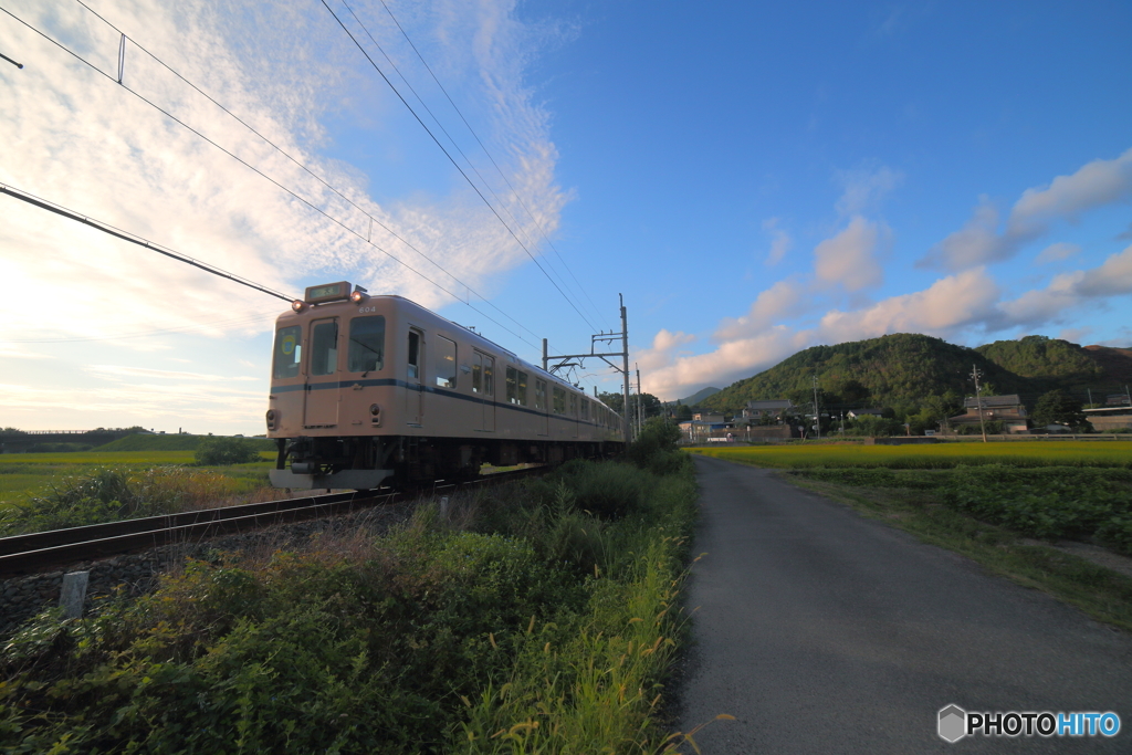 朝の養老鉄道