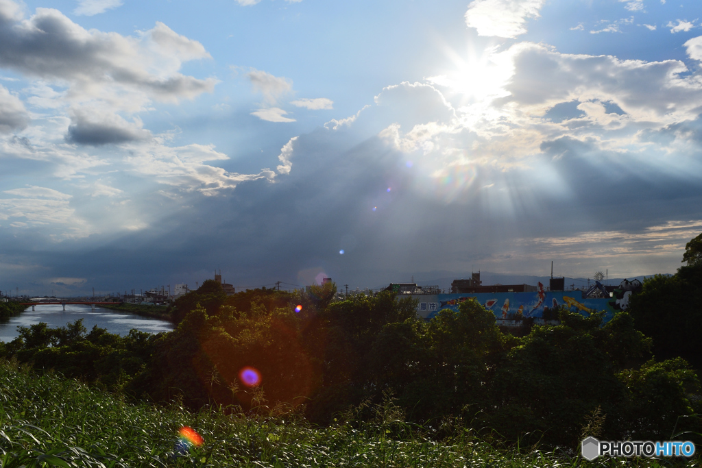 久しぶりの太陽