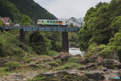 亀尾島川の鉄橋