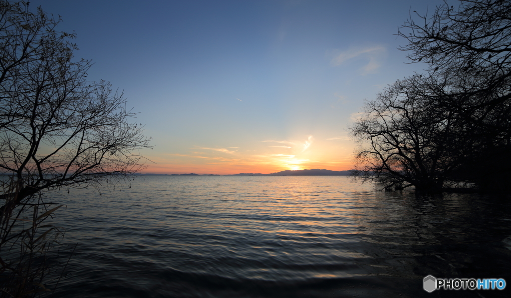 琵琶湖夕景Ⅱ