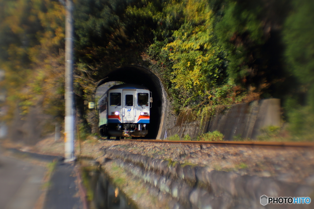長良川鉄道・ミニトンネル