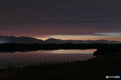 木曽川夕景・５・１６Ⅱ