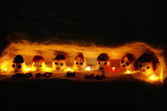 白峰雪だるままつり
