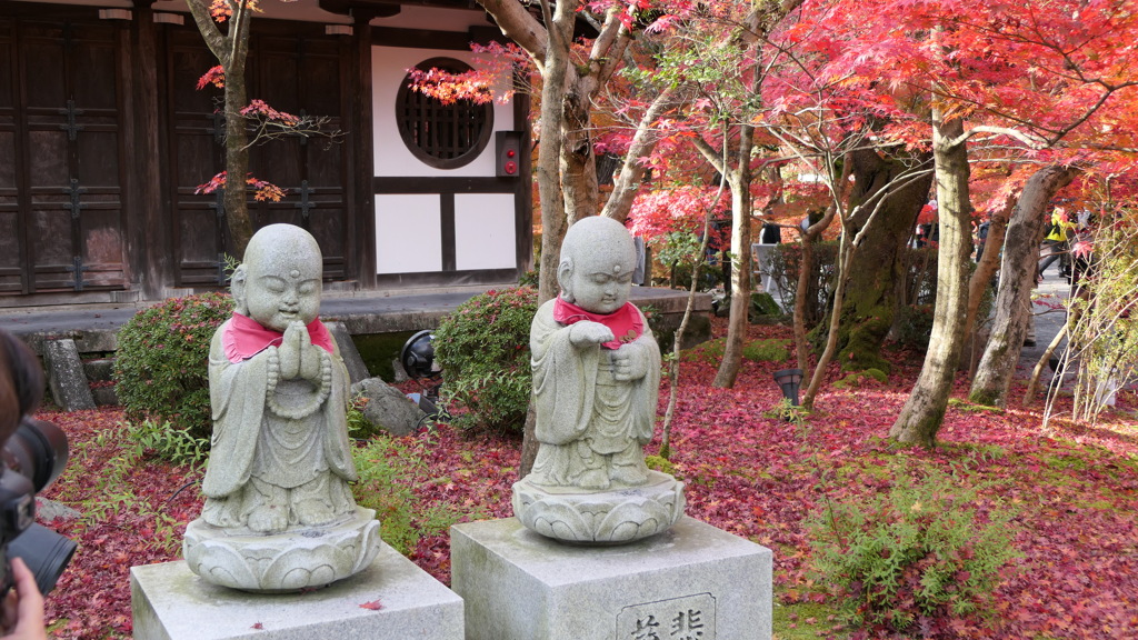 京都　永観堂内のお地蔵さん