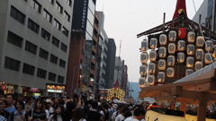 京都祇園祭前祭　宵山