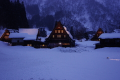 雪の五箇山