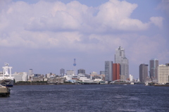 完成前の東京スカイツリー