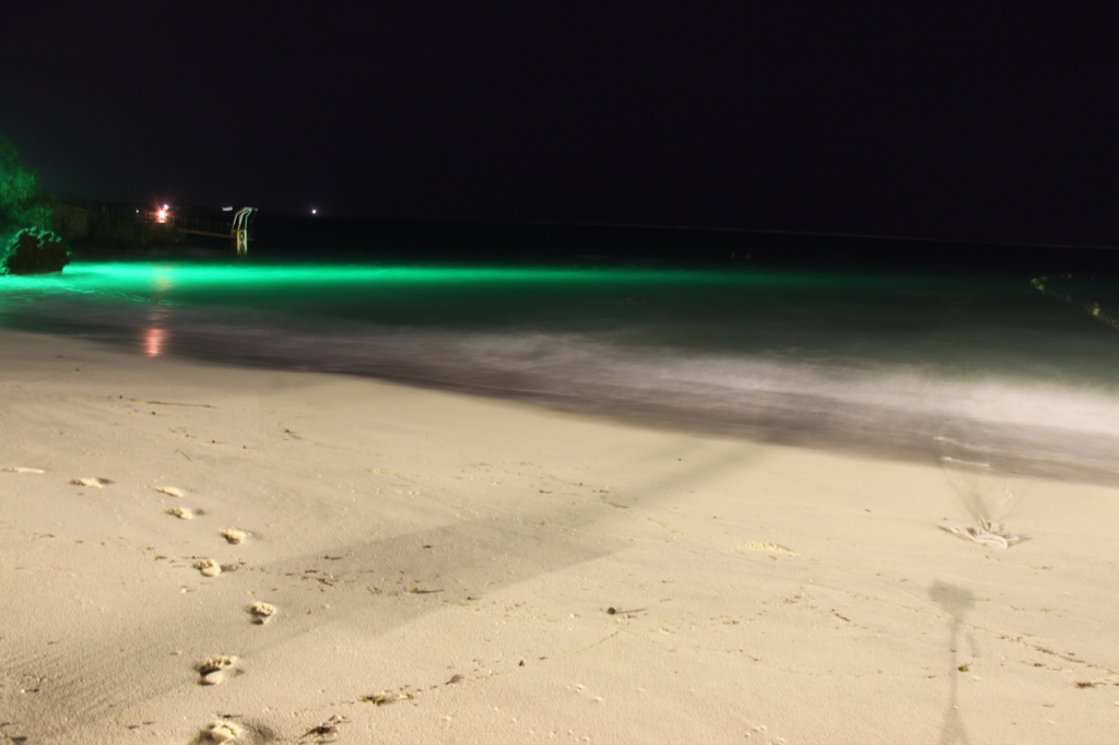 夜のムーンビーチ