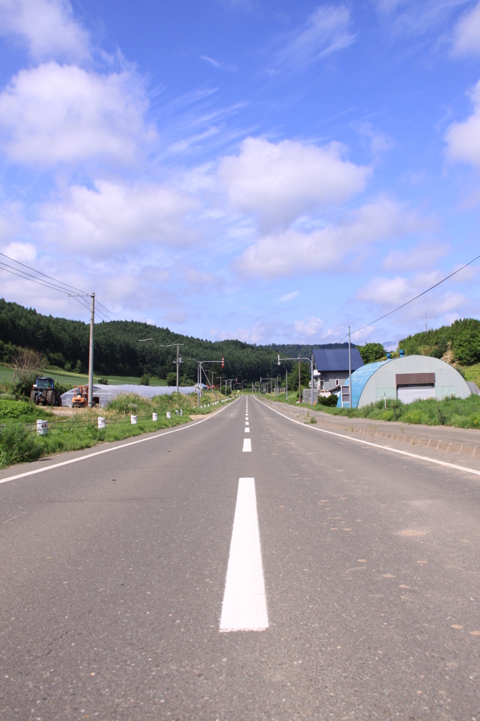 北海道は信号が少ない