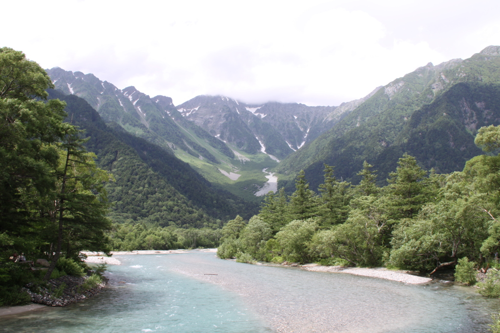 上高地　梓川