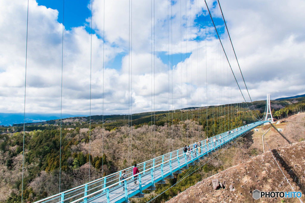 日本一長い吊橋