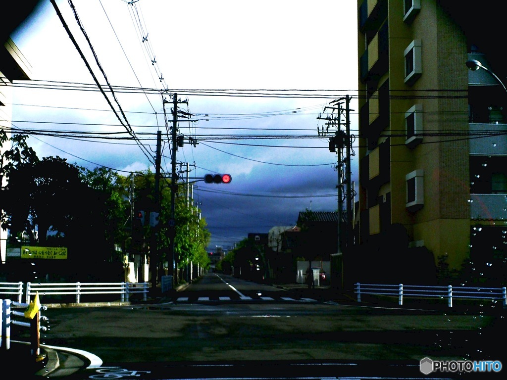 雨上がり