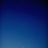 秋夜空の流れ星
