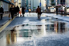 雨上がり