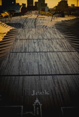 夕景　横浜大さん橋のJack