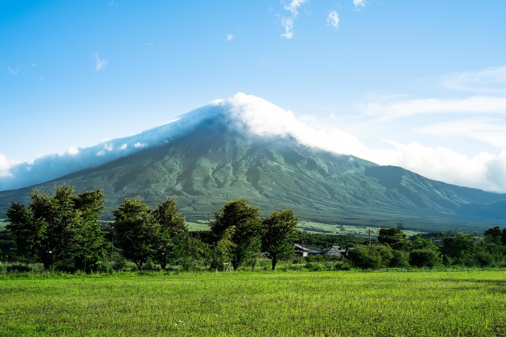 夏の富士山