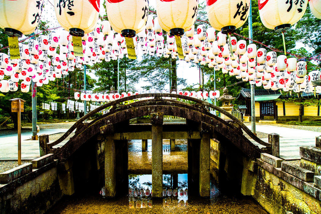 多賀大社　万灯祭（準備中）2
