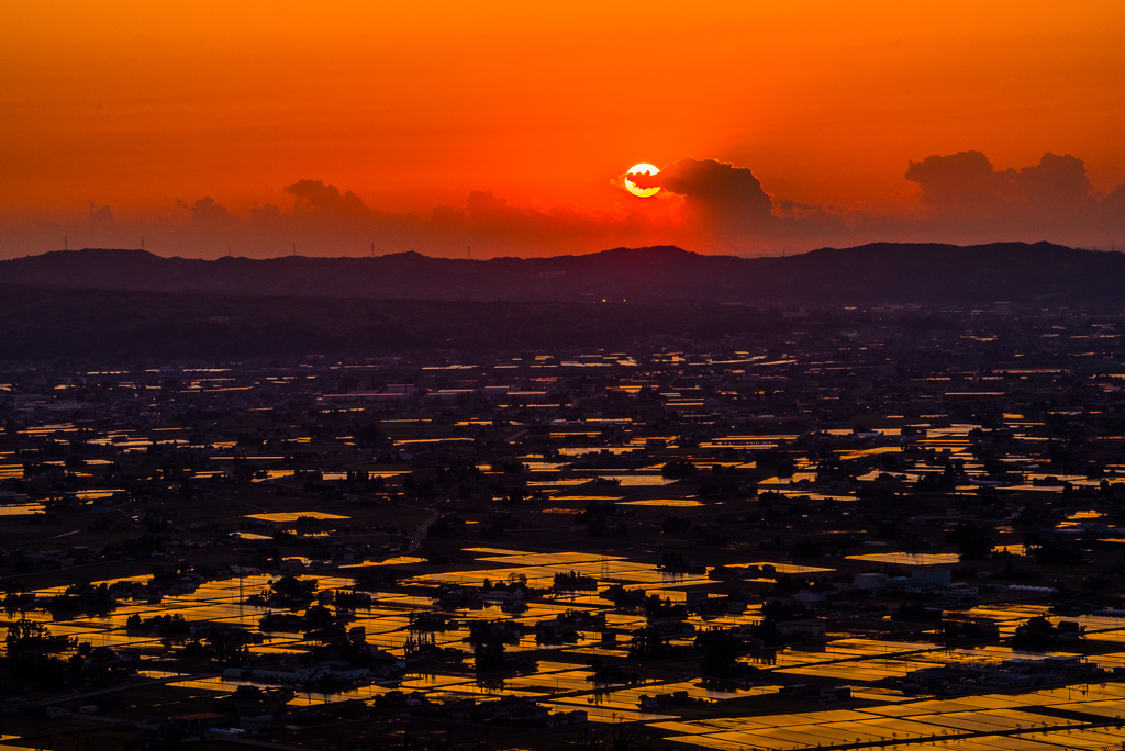 富山（散居村展望台）