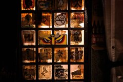 飲み屋の入り口（だと思う）