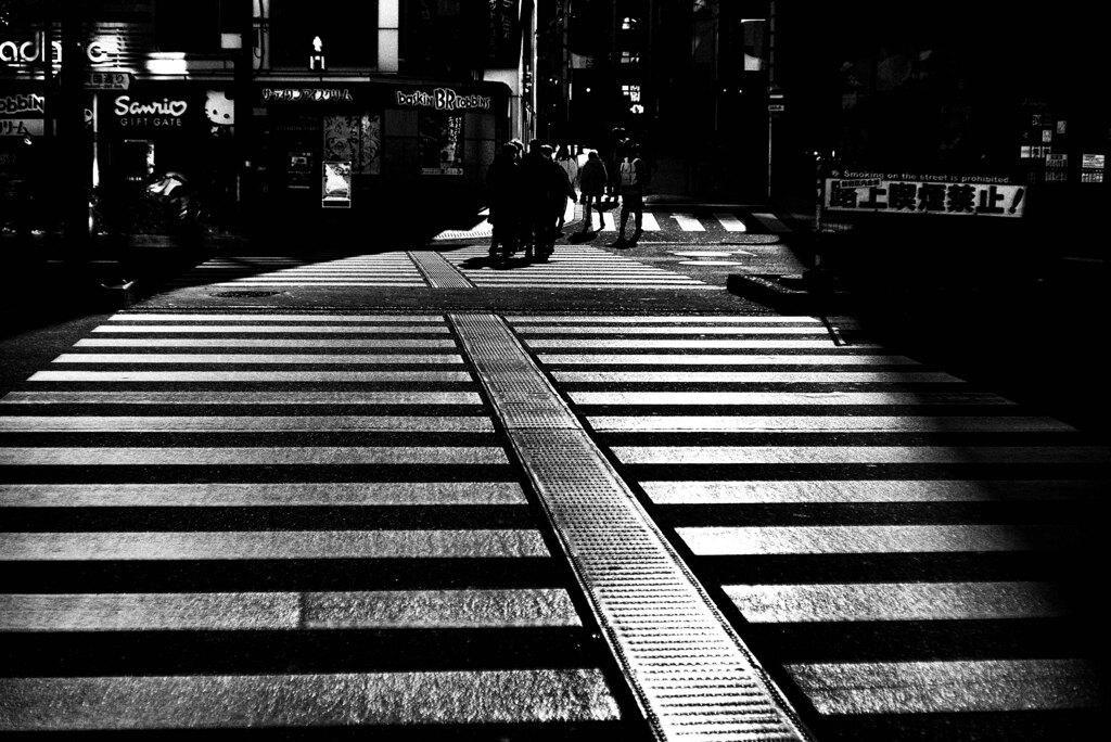 横断歩道　新宿