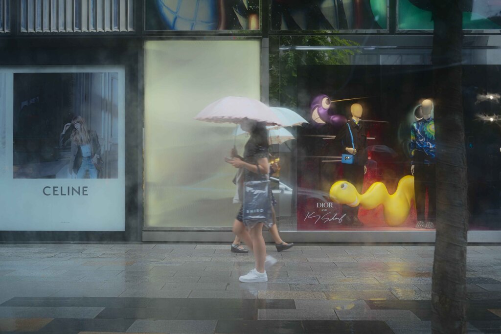 雨の日は銀座へ行こう