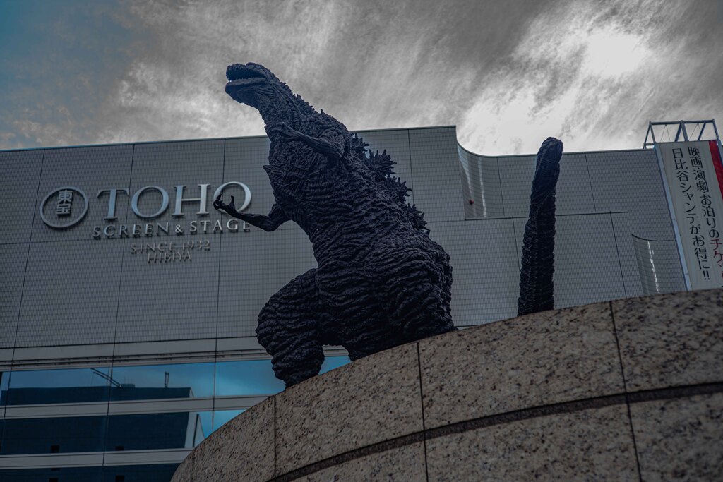 日比谷のゴジラ