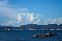 湧き上がる雲の日