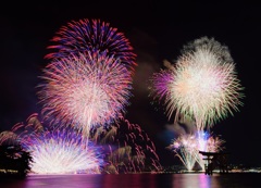 宮島水中花火大会その2