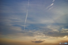 飛行機雲１