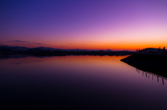 静かな夕暮れ
