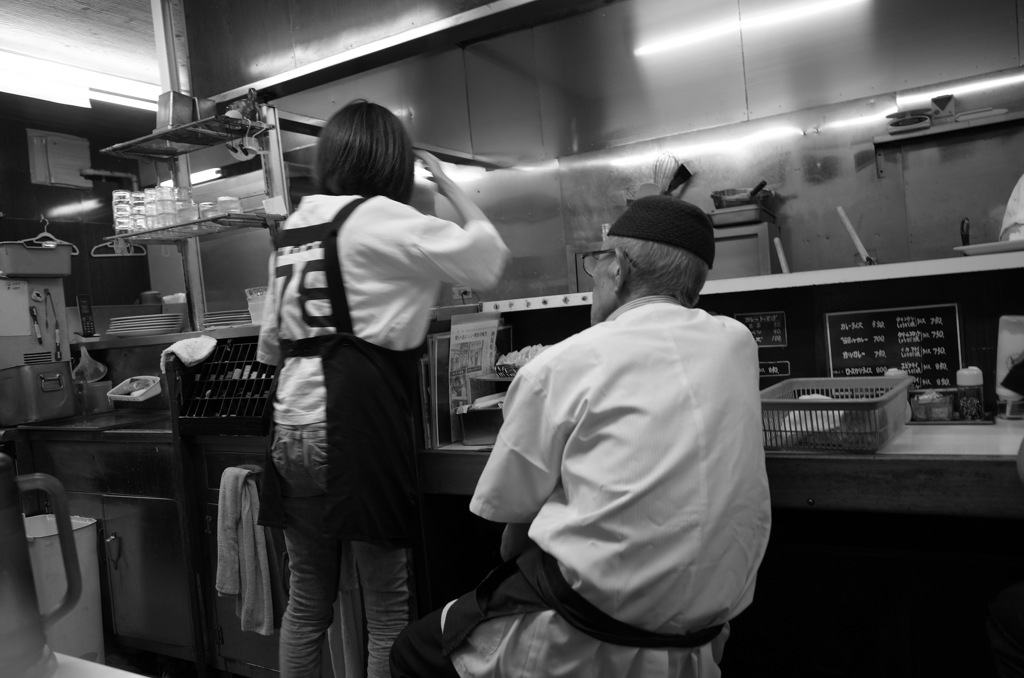 leaving "キッチン　南海" /3