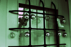 サンタが揺らすボンボン