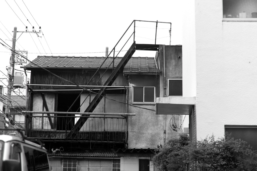 階段のある風景