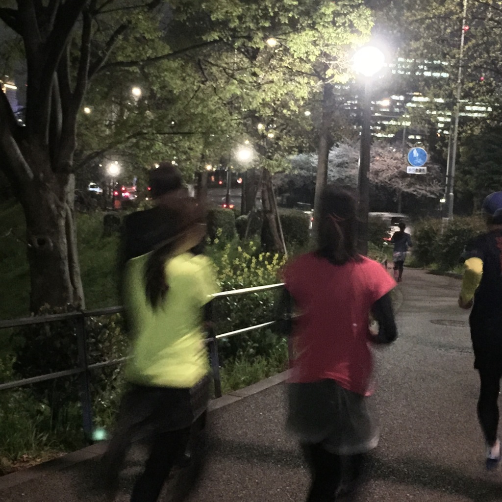 皇居周回路/4月/20:00