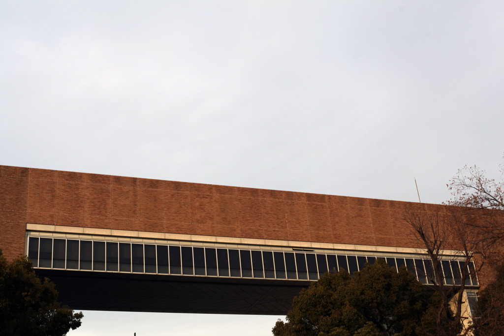 長すぎる渡り廊下