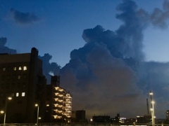 9月の空は夕暮れて