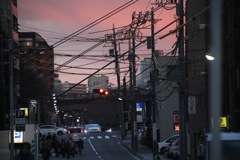 夕陽の頃