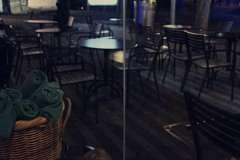 ブランケットと寒冷前線の夜