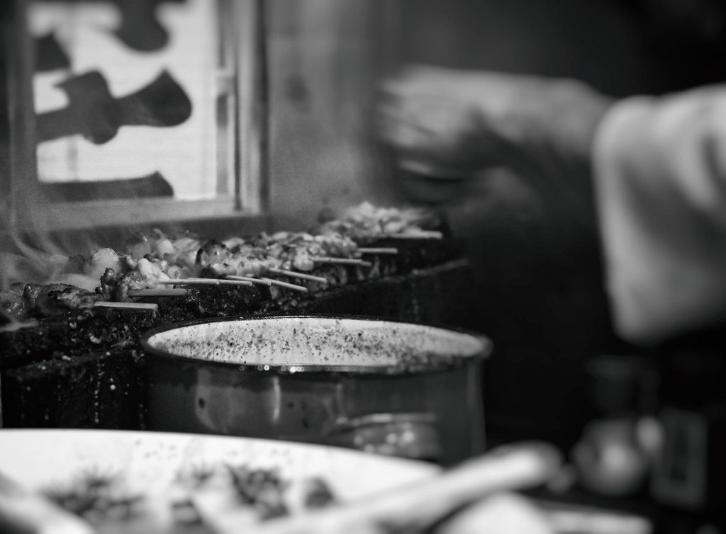 ねぎまシロかしらレバー夜はふける