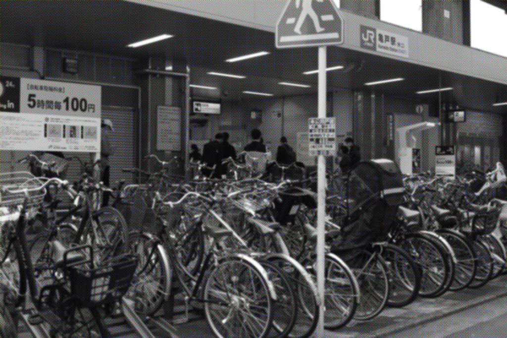 亀戸駅前ママチャリ