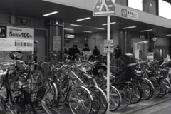 亀戸駅前ママチャリ